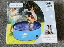 Cool Paws Paddling Pool – Foldable Dog & Kids Pool in Multiple Sizes (S–XL)