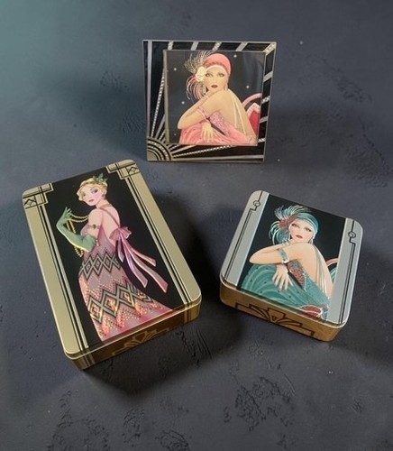 Art deco lady - art,