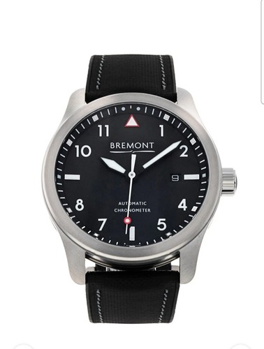 Bremont solo men black watch - black,