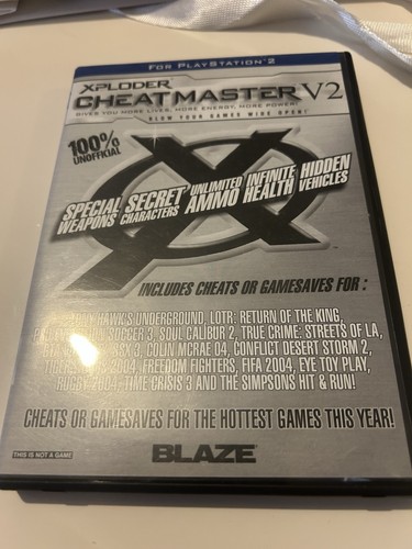 Xploder cheat master disc - master, v2