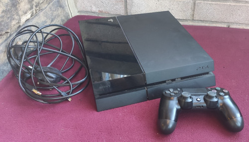 Sony playstation 500gb black - playstation, 4
