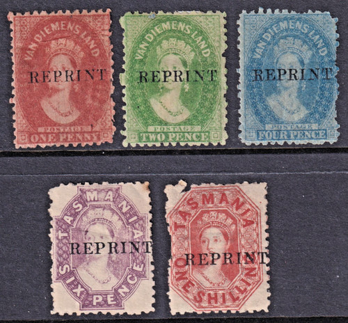Tasmania chalon 1870s 80s - tasmania,