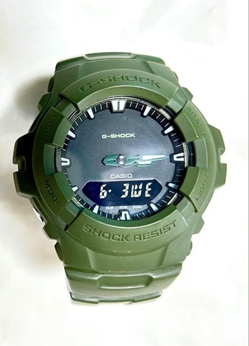 Casio shock 100cu khaki - g-shock,