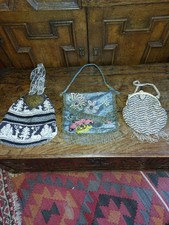 3 Vintage Handbags / Evening