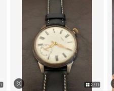 Omega antique silver pocket - antique,