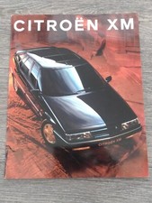 Citroen XM 2.0i 2.1 Turbo Diesel 3.0 V6 Saloon Estate UK 51 Page Brochure 1992