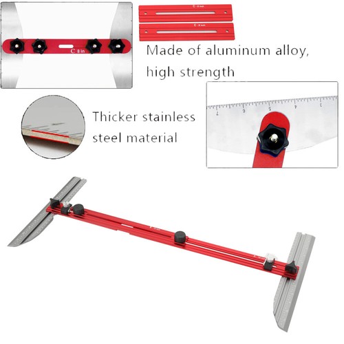 Stair treads gauge - stair, template