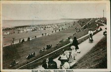 Gt Great Yarmouth Gorleston Beach Pre 1918 6681