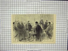 Old Antique Print Presenting Freedom Coachmakers Company Duke Edinburgh