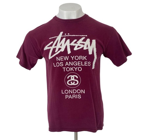 Stussy world tour shirt - stussy, t