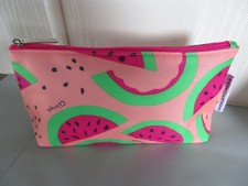Clinique  Donald X  watermelon print makeup/cosmetic bag / pencil case NEW