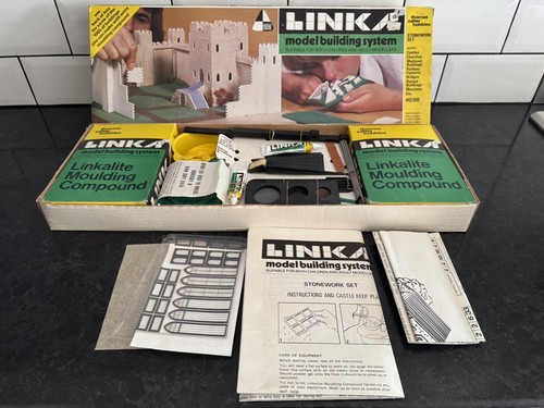 Linka stonework building - linka, set