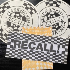 RECALL / Rezolution rave flyers (4) - Mr B’s Lucy Road, Essex