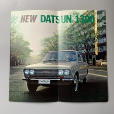 Datsun 1300 LF 1968 UK Sales Brochure PE 681-801112 – Rare Original