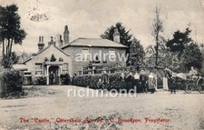 Ottershaw The Castle Inn Surrey Woking EW Beye Posted 1909 Vintage Postcard