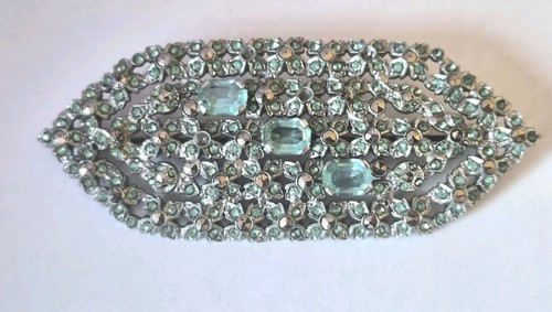 Vintage chrome marcasite - vintage,
