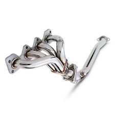 STAINLESS STEEL 4-1 EXHAUST MANIFOLD & DOWNPIPE FOR MAZDA MX5 MX-5 1.6 NA 94-96