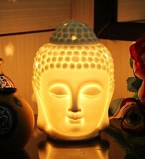 Thai white buddha head oil - white,