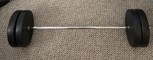 4ft straight spinlock - 4ft, barbell