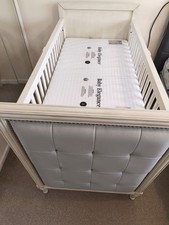 baby cot bed with mattress and