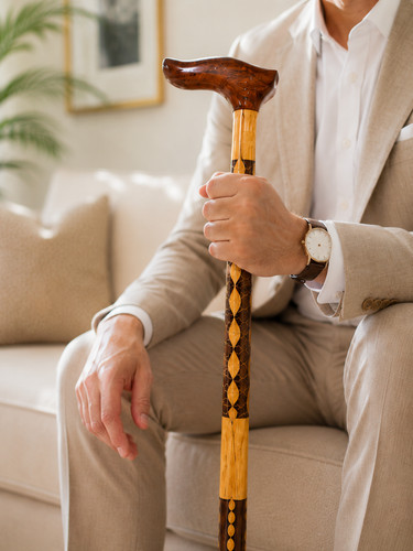 Handmade carved beech - carved, wood