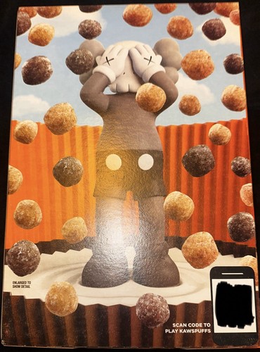 Kaws reeses cereal puffs - kaws, x