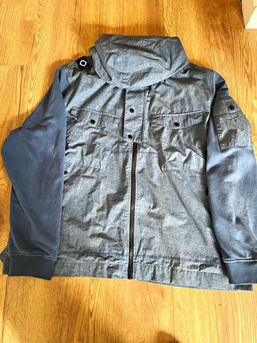 Strum men blue - men's, hooded