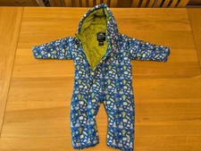 Trespass Baby Splash suit /All In One Suit 18-24month Blue/Green Rockets Aliens