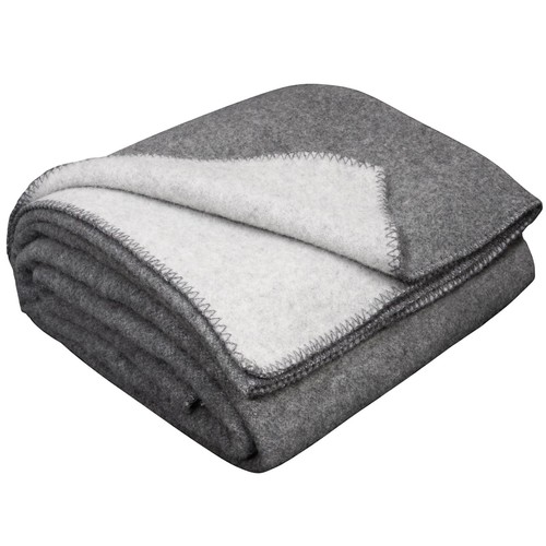 Merino wool blanket - blanket, reversible