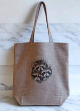 Handmade tote bag - bag, embroidered
