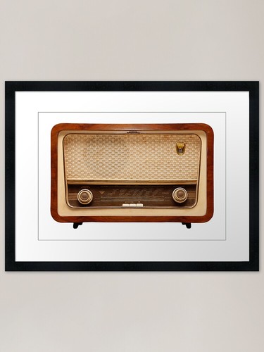 Old radio from the - , 1950s