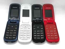 Samsung Flip Phone E1272 Big Button Basic Flip Phone - Unlocked - Dual Sim -USED