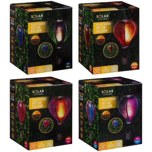 Solar powered hot air balloon - powered,