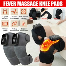 Knee Joint Massager Heat Physiotherapy Therapy Pain Relief Vibration Machine UK
