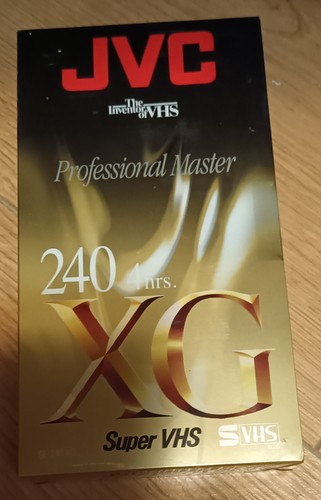 Vhs jvc master tape - tape, 4hrs