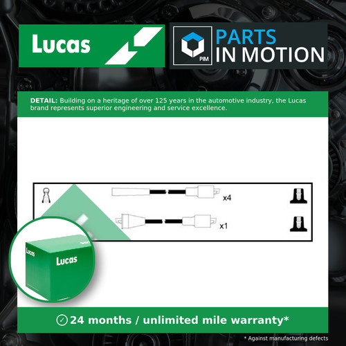 Leads ignition cables set - ht,