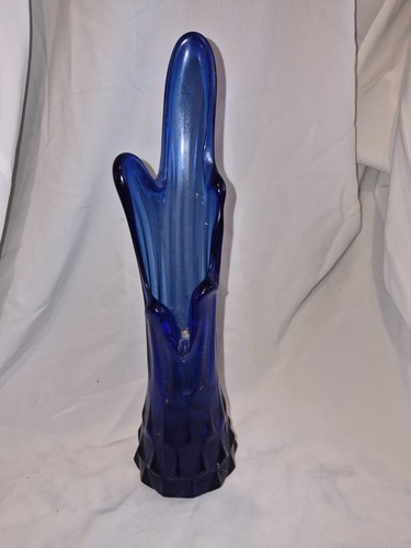 Vintage blue vase five - blue,