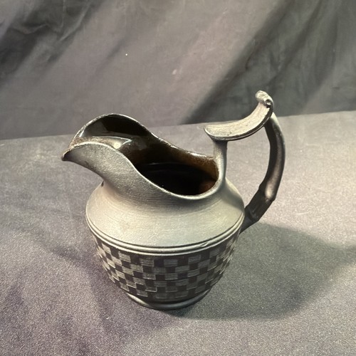 Vintage black basalt jug - vintage, /