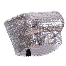 Ladies Short Sequin Strapless
