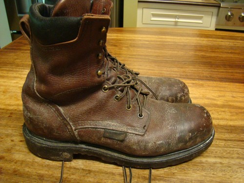 Red wing supersole leather - red,