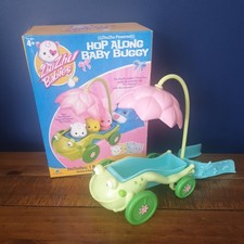 brand new Zhu Zhu Pets Babies baby buggy frog set 