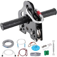 160 ft Zip Line Kit for Kids Adult Trolley Slackers Zipline Up to 500 lb