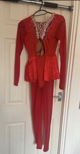 Red freestyle slow costume age - red,