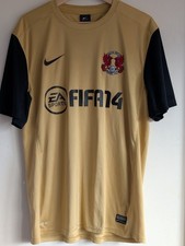 LEYTON ORIENT 2013/14 Away Shirt - Large (L) Authentic Nike Jersey