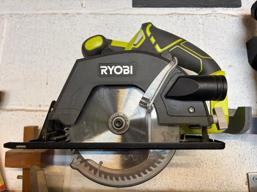 Ryobi r18csp circular saw wall - circular,