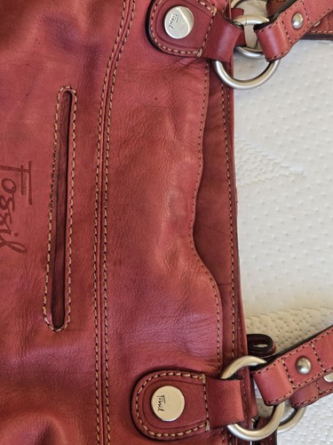 Fossil pink genuine leather - pink,