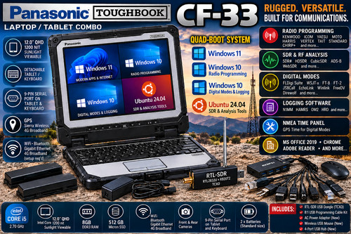 Toughbook comms laptop - toughbook,