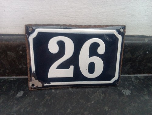 Vintage french enamel house - vintage,