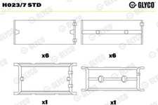 ✅Fits GLYCO H023/7 STD HEAD