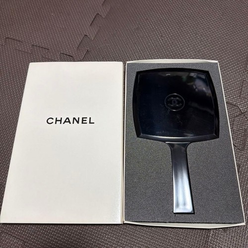 Chanel hand mirror - chanel, black